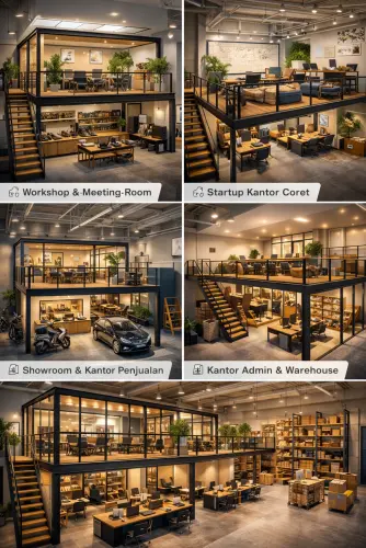 Mezzanine Ruang Kantor di Bekasi Timur